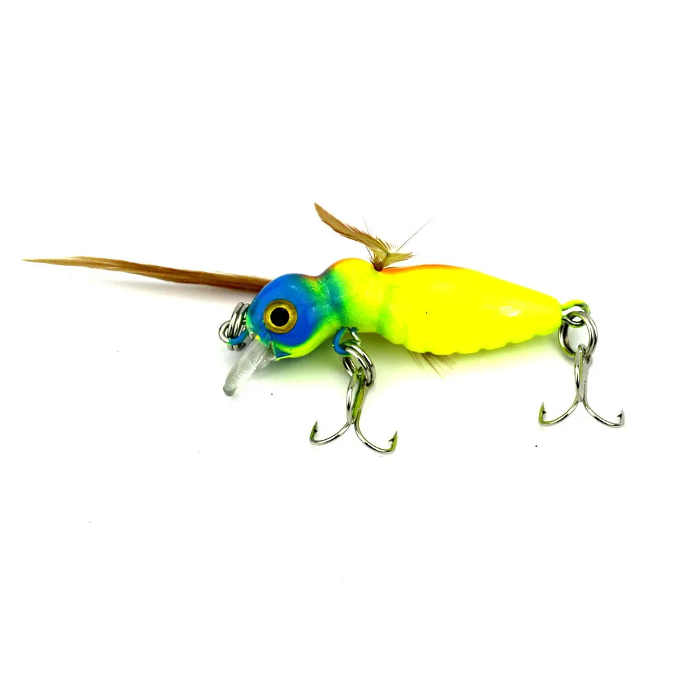 Искусственная рыболовная приманка 4 5 см 3 г 1 шт.|artificial bait|crank baitlures fly |