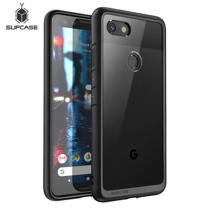 

SUPCASE For Google Pixel 3 Case (2018 Release) 5.5inch UB Style Anti-knock Premium Hybrid Protective TPU Bumper + Clear PC Cover