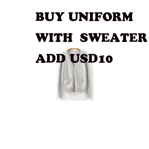 SWEATER Белый, 3 линии, темно-синий, японский, JK, наборы, школьная форма, для девочек, для средней школы, для женщин, новинка, матросские Костюмы, янки, форма для девочек, JJKN2100 - Цвет: SWEATER