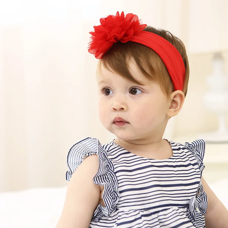 Детские Обувь для девочек красный кружевное платье с цветочным рисунком Банданы