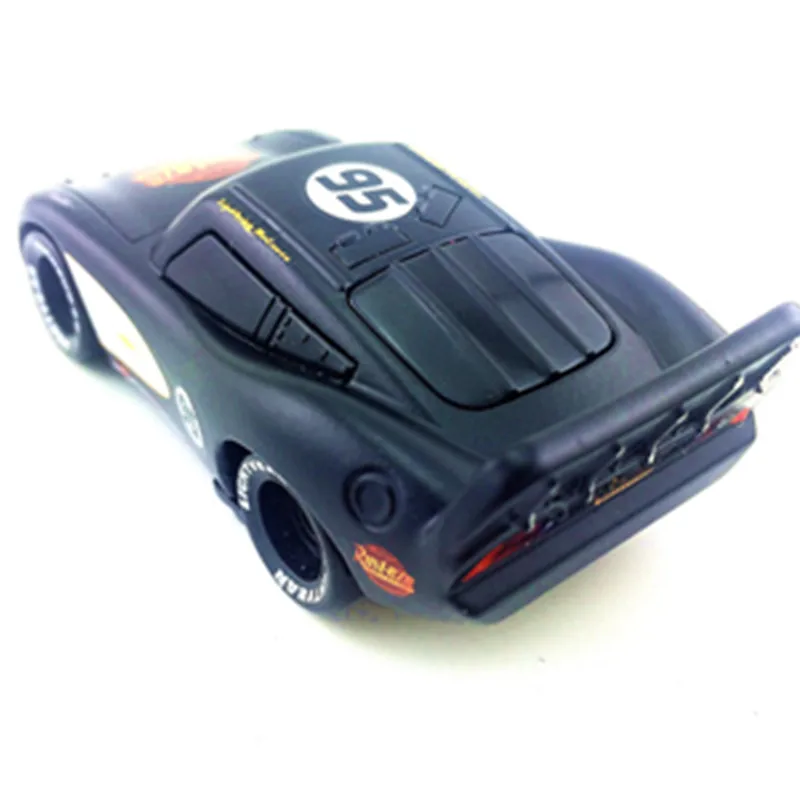 Дисней 100% Оригинальные pixar автомобили литье под давлением 1:55 Черная Молния
