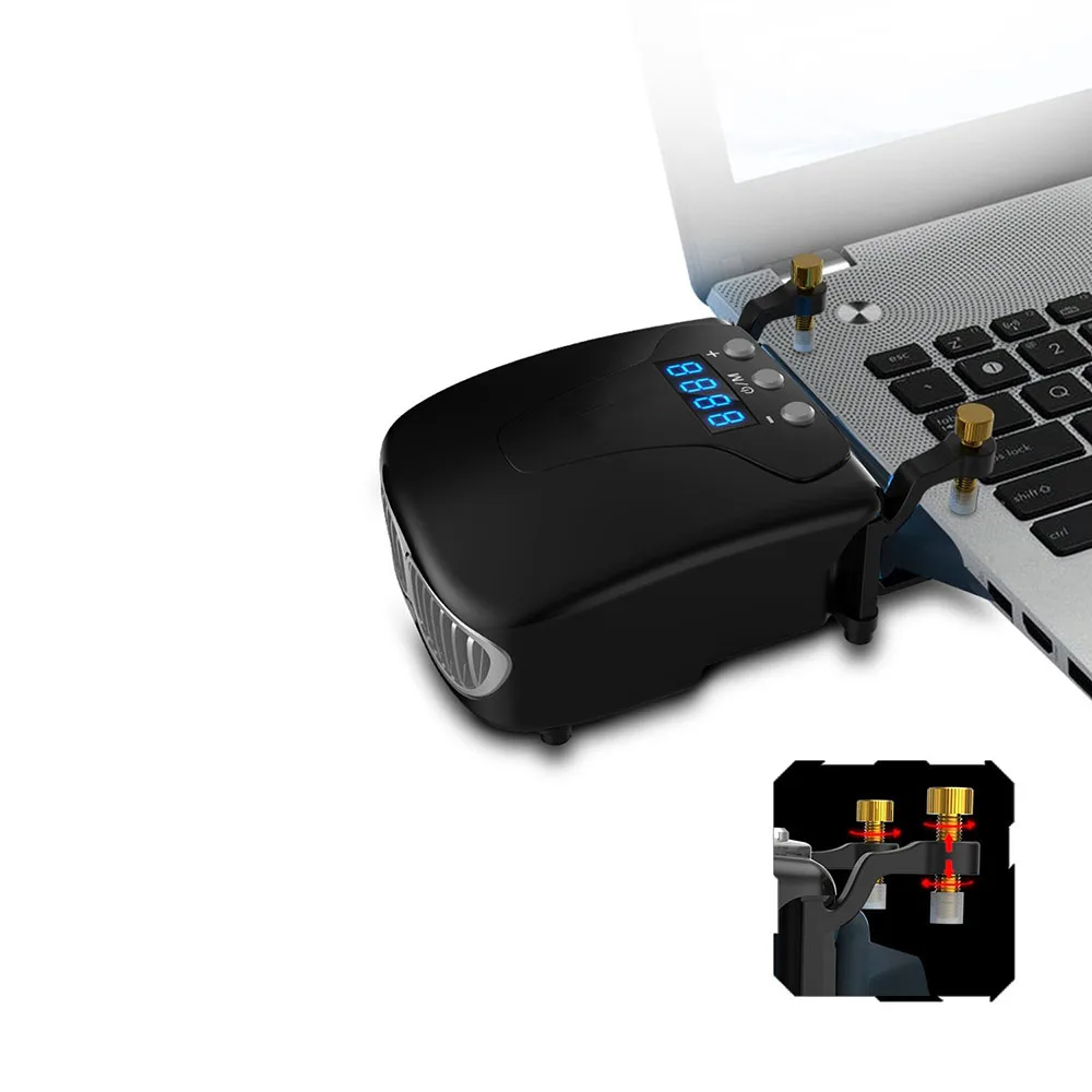 Мощный охлаждающий вакуумный вентилятор для ноутбука внешний USB бесшумный
