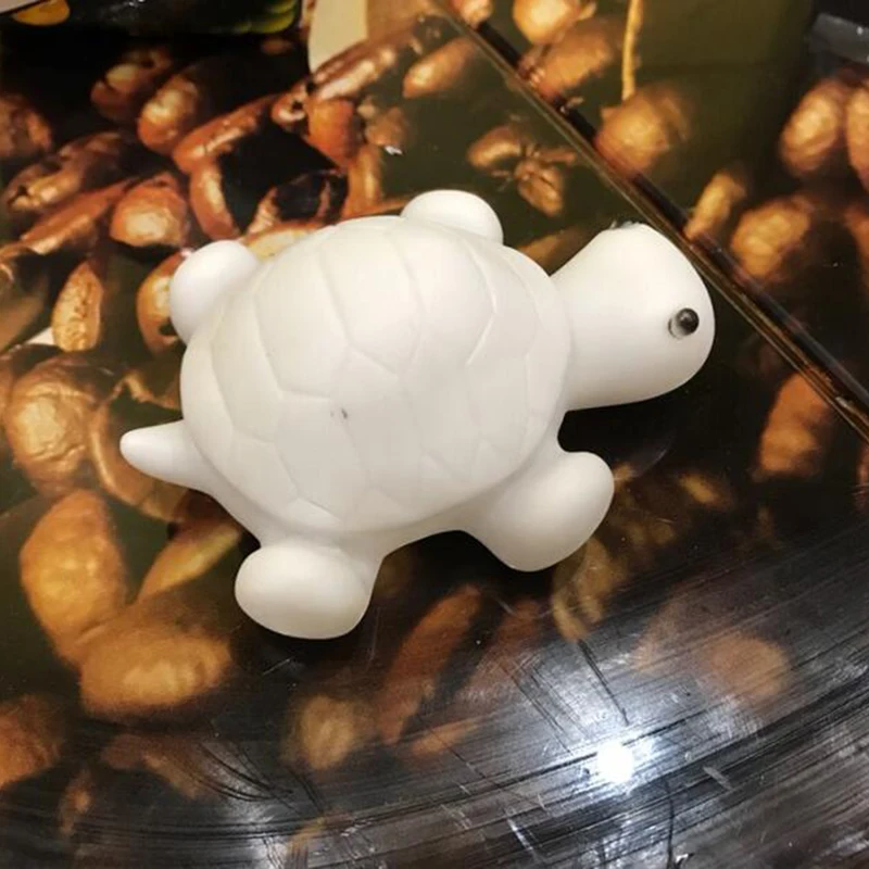 Четырехместный Черепаха светодиодный 7 цветов ночник лампа вечерние