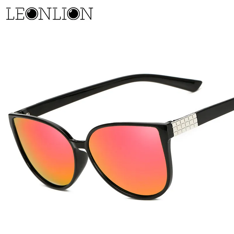 Женские солнцезащитные очки LeonLion круглые дизайнерские в стиле ретро роскошные