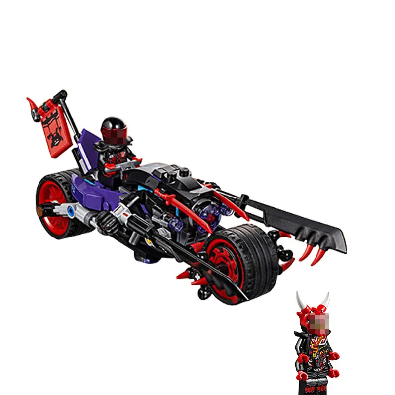 Mailackers Ninjago 06074 уличная гонка змеи Ягуара 308 шт строительные блоки игрушки для