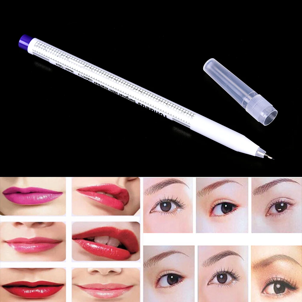 

1Set Professional Tattoo accesories Surgical Skin Marker Pen Scribe Tool for Tattoo Piercing Permanent Makeup Accessory