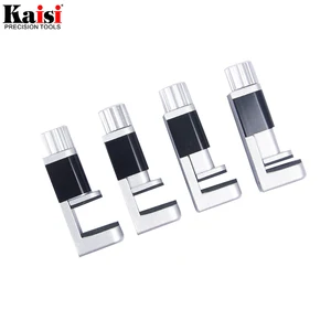4pcsset adjustable aluminum clip fixture rubber lcd screen clip fixture fastening clamp for ipad phone tablet repair tools kit free global shipping