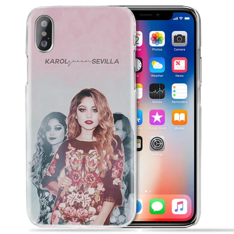 Soy Luna чехол для iPhone XS Max XR X 10 7 S 8 6 6 S плюс 5S SE 5 4S 4 5C Роскошный прозрачный жесткий чехол PC Fundas Capa чехол для телефона Coque Hot
