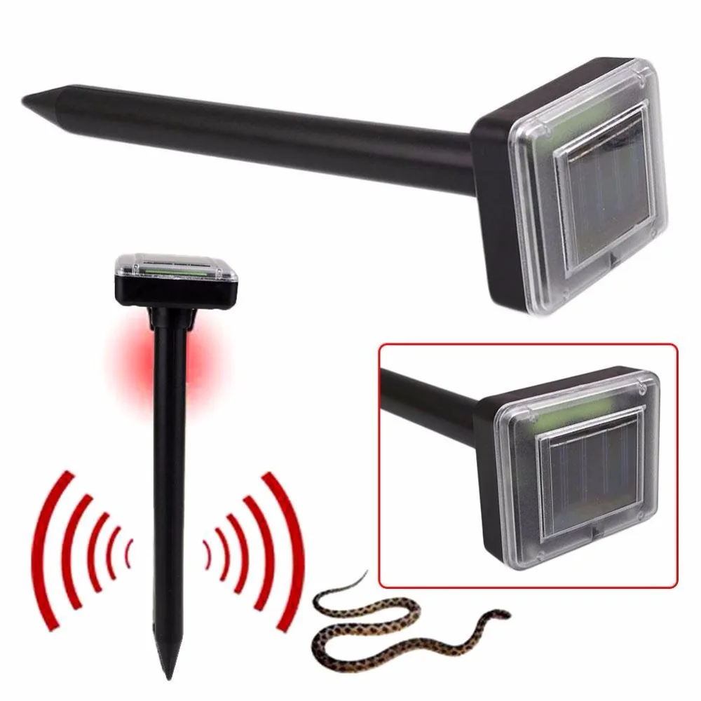 Уличный ультразвуковой электронный отпугиватель Кротов Отпугиватель комаров