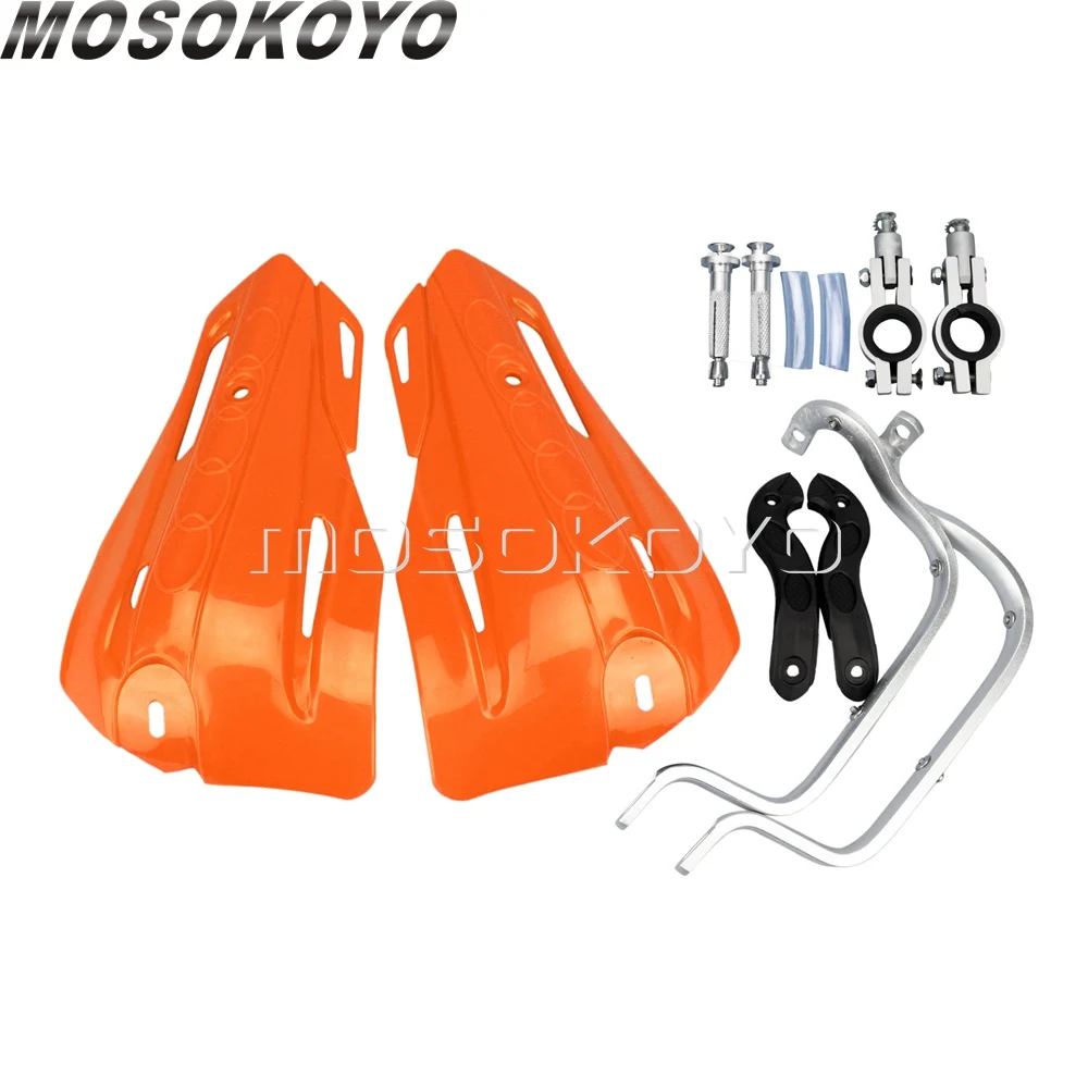 Оранжевый внедорожный 7/8 &quotрукавицы ATV 22 мм защита для рук KTM Husqvarna DUKE 250 390 790 EXC SMR XC