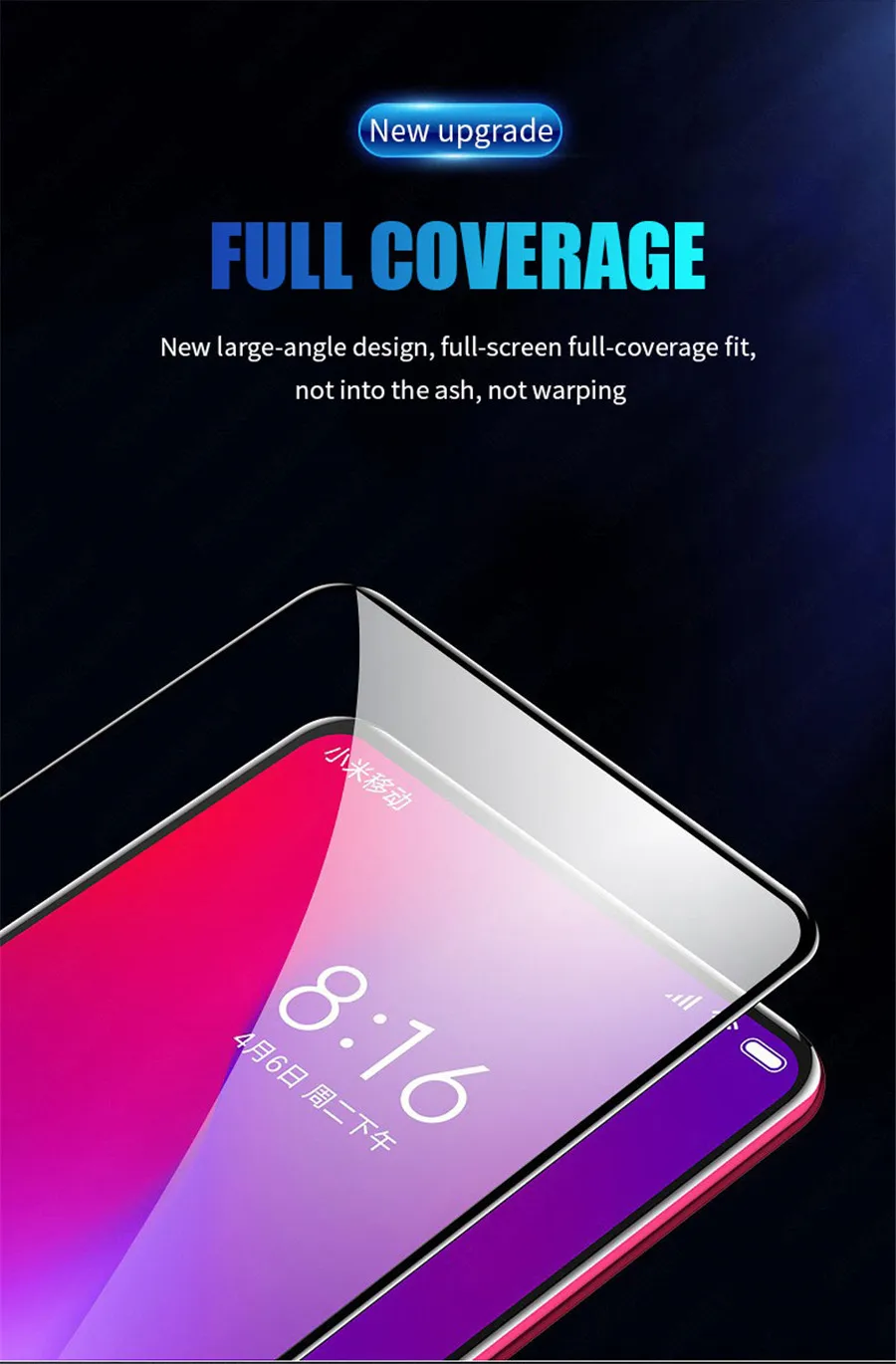 6D полное клеевое покрытие из закаленного стекла для Xiaomi mi 9 9SE Защитная пленка для экрана для Xiao mi 9T Pro Red mi K20 Pro стекло