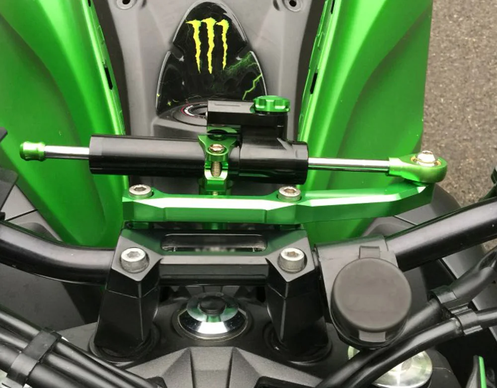 

Motorcycle Steering Stabilize Damper Bracket Mount Motorbike Steering FOR Kawasaki Z800/E version 2013-2016 Z800 2013-2015 2014