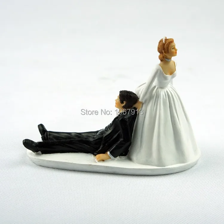 Прикольная полимерная для торта подставка торта|bride groom figurine|bride figurinesfigurine wedding |