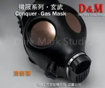 DM164071) Высокое качество силикона Половина лица conquer газ Фетиш маска капот аксессуар дыхательное оборудование контроля - Цвет: Серебристый