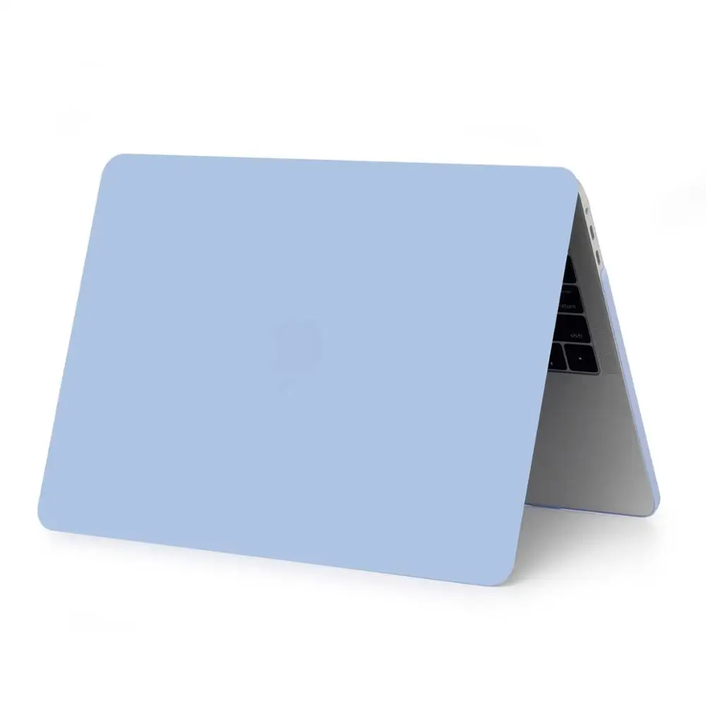 New Blue-Matte MQTALLIN, матовый/Кристальный чехол для ноутбука MacBook Pro retina Air 11 12 13 15 дюймов, для Mac book new pro/Air 13, чехол - Цвет: New Blue-Matte