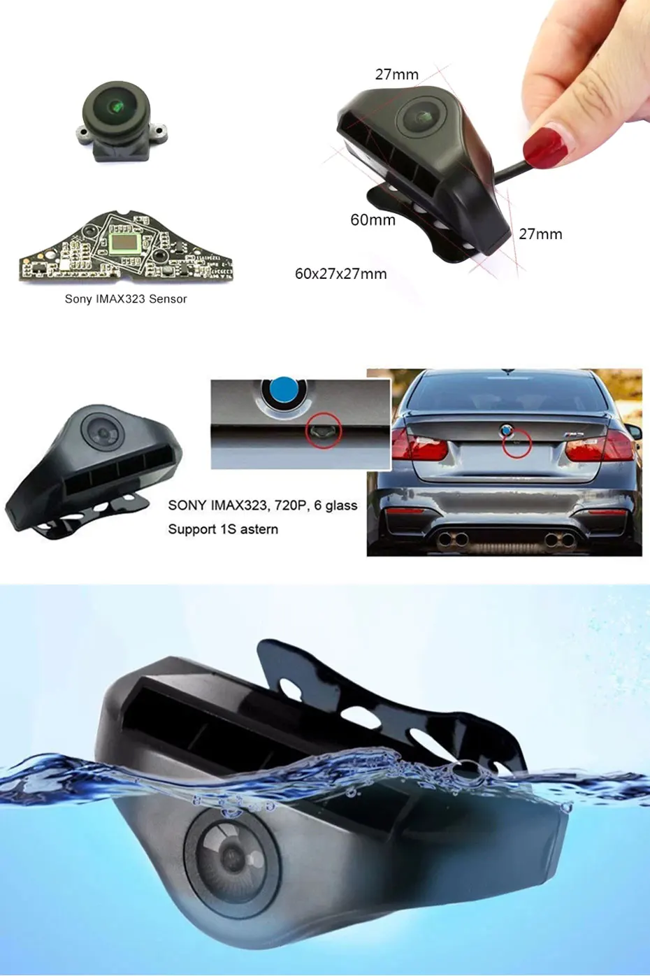 Olysine 4CH объектив камеры Android автомобильный видеорегистратор 1" сенсорный gps Navi Dash Cam 2 ГБ+ 32 ГБ ADAS wifi зеркало заднего вида dvr привод видео рекордер