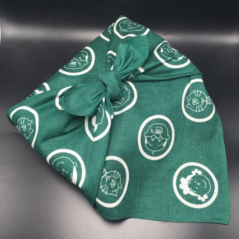 Ткань для упаковки в японском стиле цветок вишня фрукты геометрия 170119K цветной