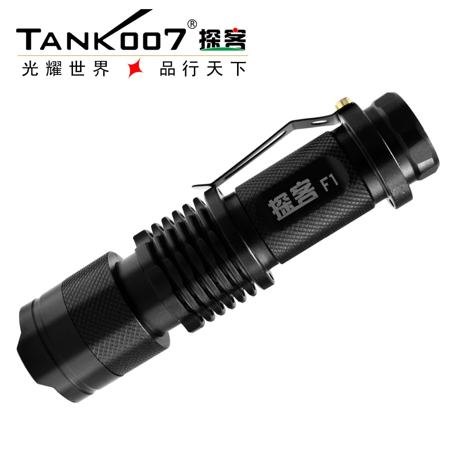 TANK007 365nm высокое Мощность 1 Вт Светодиодный УФ ультрафиолетовый флэш светильник