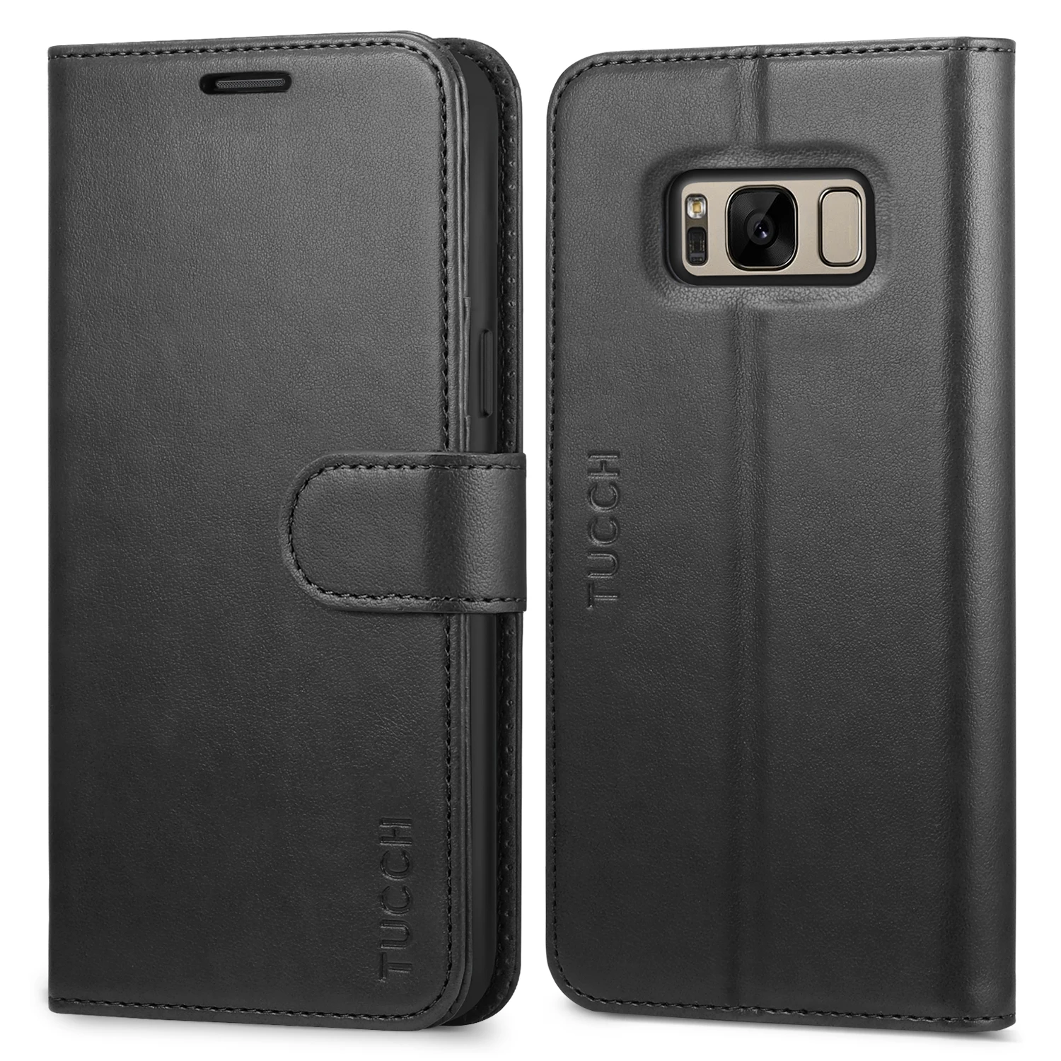 TUCCH бумажник чехол для Galaxy S8 Plus, с магнитной застежкой слот для карт складывающаяся подставка из искусственной кожи чехол для Galaxy S8 Plus