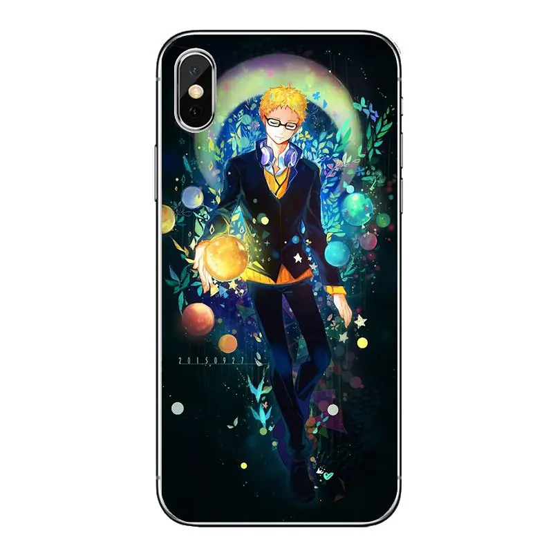 Transparent Soft Cases Covers tsukishima kei Haikyuu anime series Art For LG G7 Q6 Q7 Q8 Q9 V30 X Power 2 3 OnePlus 3T 5T 6T |
