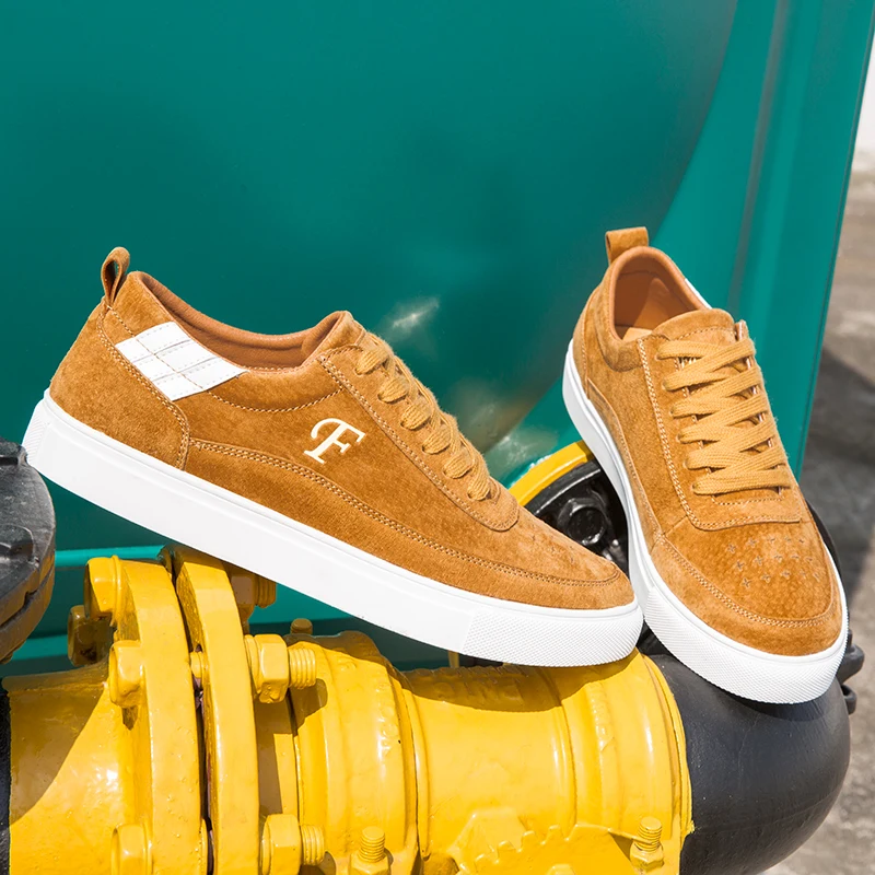 2018 мужские кожаные туфли повседневная обувь на плоской подошве цвет желтый синий