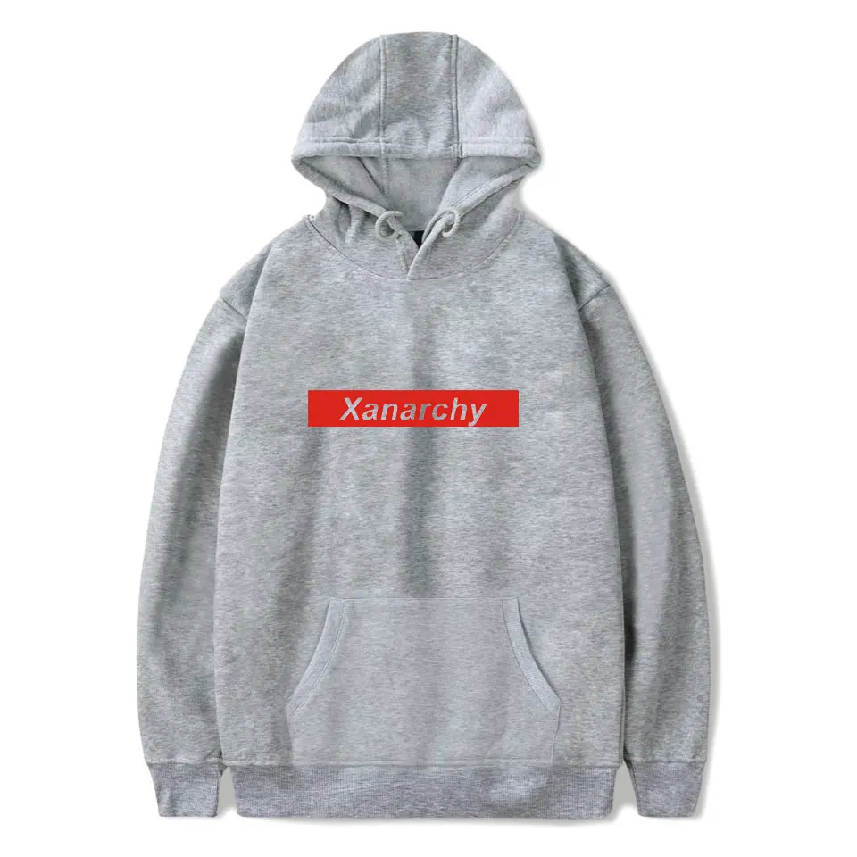 Lil Ксана Xanarchy толстовки с капюшоном и свитера на весну осень в стиле хип-хоп для