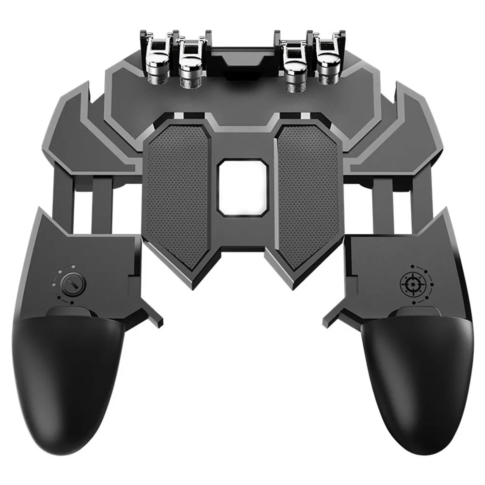 Мобильный игровой контроллер с поворотной кнопкой геймпад для PUBG мобильный 6