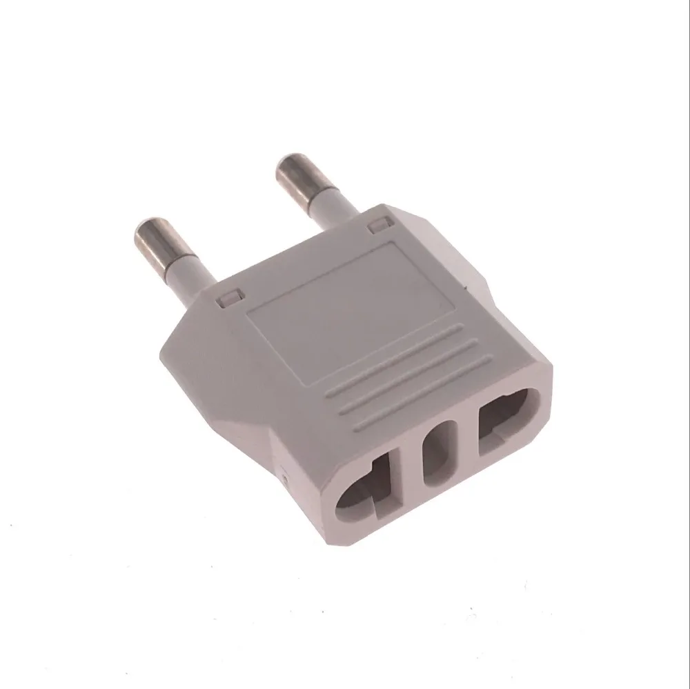 Фото Белый высокого качества США/АС в ЕС AC Мощность Plug дорожный преобразователь Белый высокого качества США/АС в ЕС AC Мощность Plug дорожный преобразователь