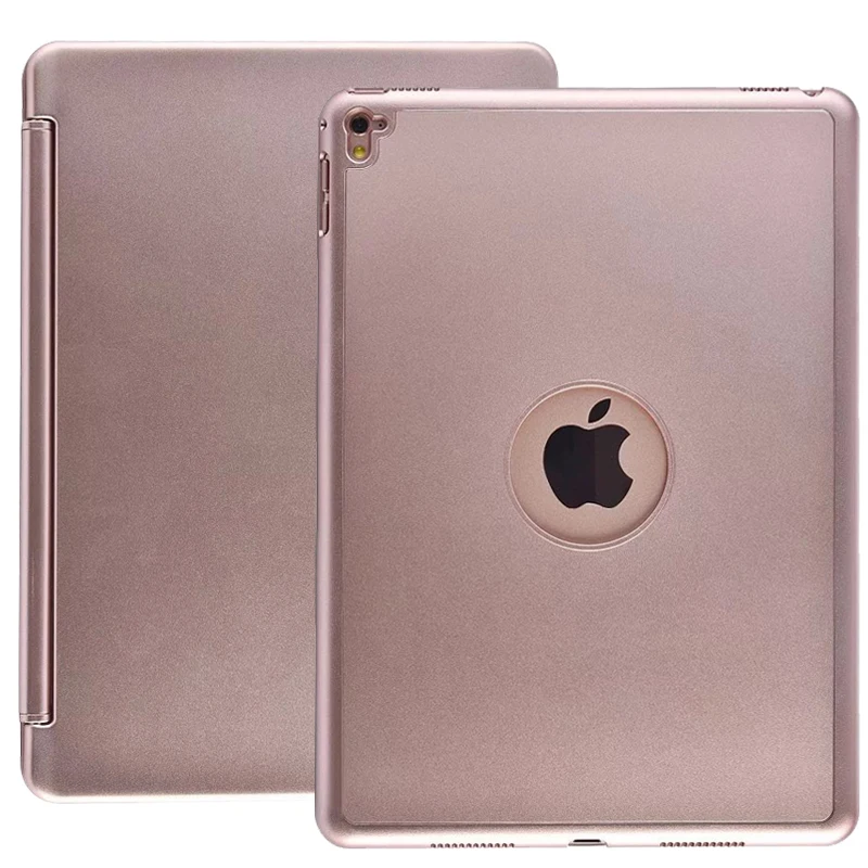 7 видов цветов с подсветкой беспроводной Bluetooth клавиатура чехол для iPad Air/Air 2 5/iPad 6