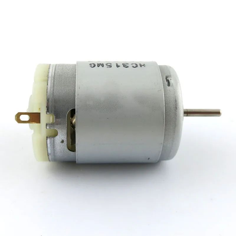DC6V 12V двигатель с высоким крутящим моментом 385 мотор 3000 об/мин 6500 Электрический DC