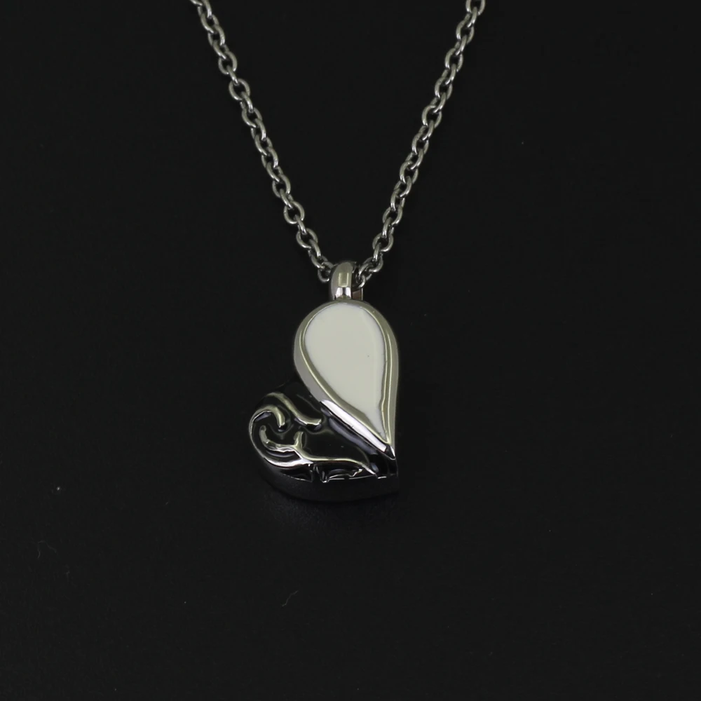 Украшение на память о кремации Мемориал кулон сердце урну пепел держатель