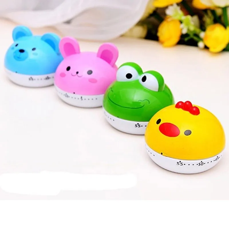 Комплект из 1 предмета Будильника с рисунками зверей мультфильмов Кухня