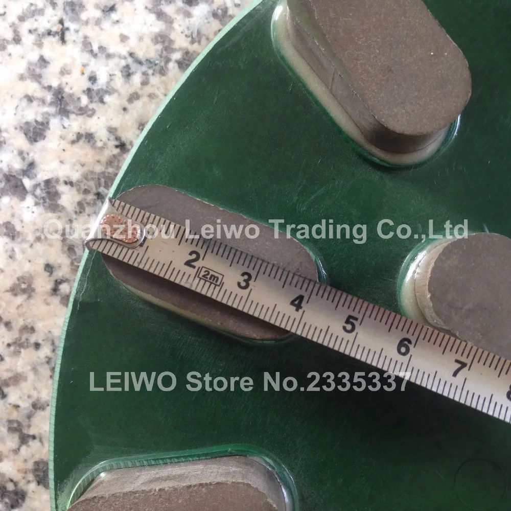 Система полировки гранита 8 шагов абразивный диск из синтетической смолы 10