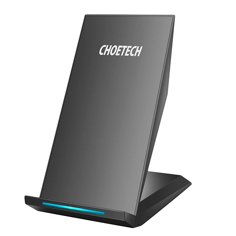 Choetech Qi Беспроводной Зарядное устройство Стенд 10 W 2 Быстрая зарядка зарядки для Iphone Xr Xs Max 8 samsung Galaxy S8 плюс S7 Портативный Chargin