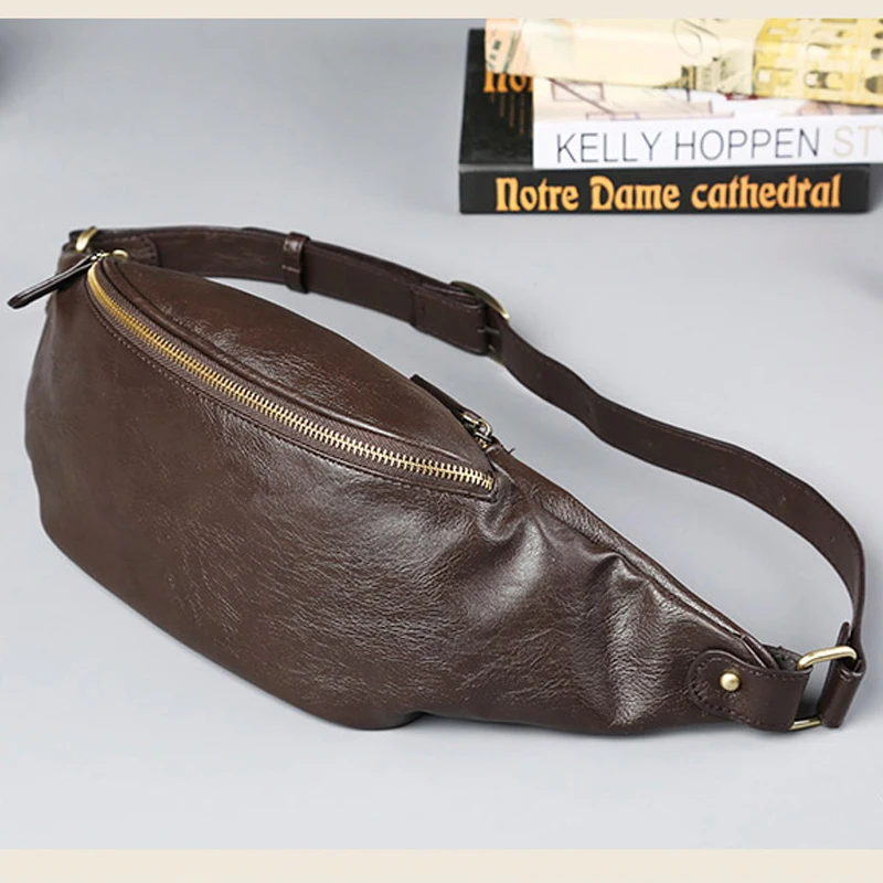 2018 модная обувь из искусственной кожи поясная Для мужчин слинг груди мешок