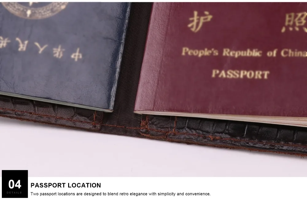 JOYIR RFID держатели для паспорта с узором «крокодиловая кожа», натуральная кожа, дорожные кошельки для кредитных карт, винтажная визитная карточка, Обложка Porta Pasaporte