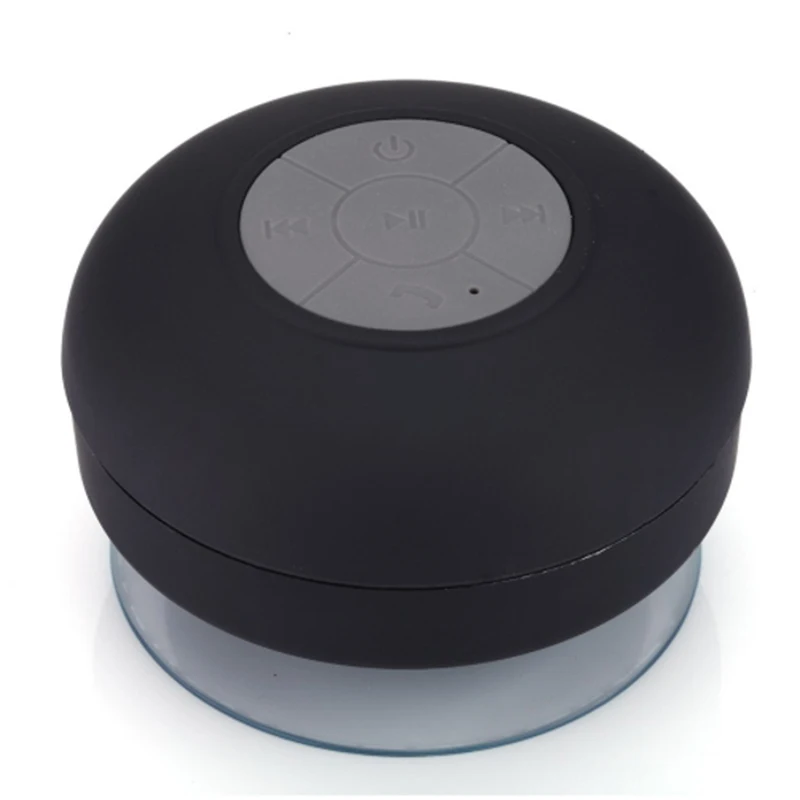 Black Беспроводной Портативный Bluetooth Динамик Водонепроницаемый синего зуба для душа Динамик для iPhone MP3 Handfree Портативный автомобильный динамик - Цвет: Black