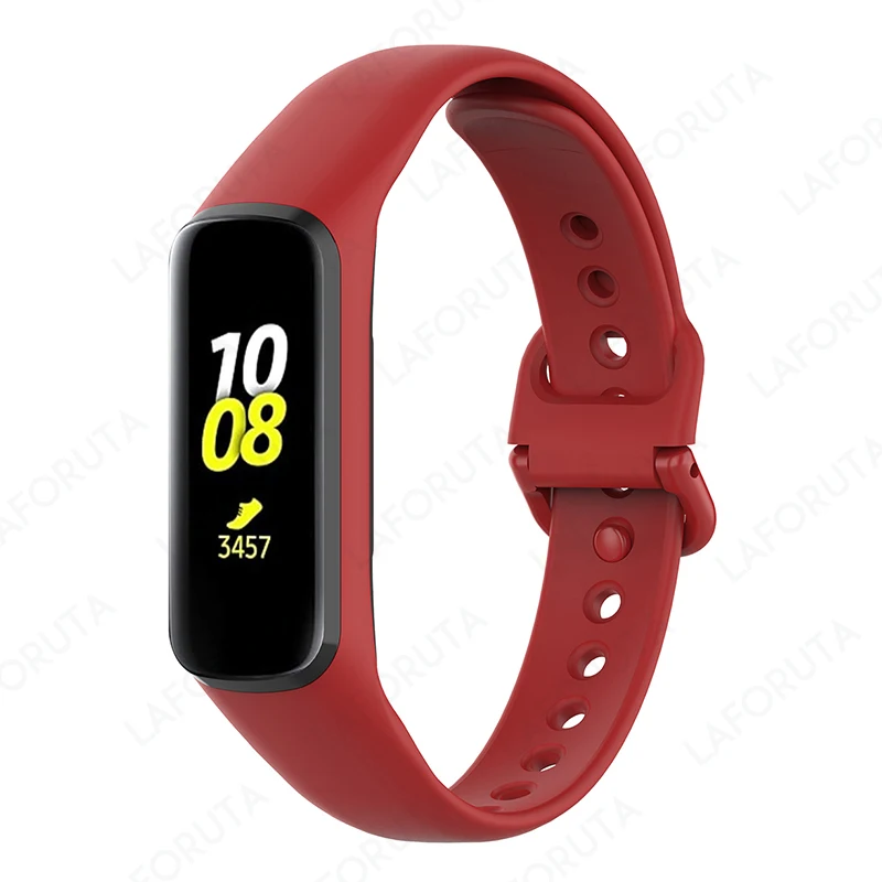 Laforuta силиконовый ремешок для Galaxy Fit-e ремешок резиновый спортивный браслет для samsung R375 петля женский мужской фитнес-браслет