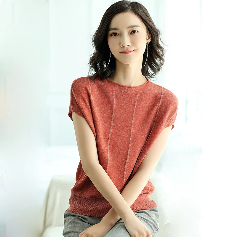 2019 летние женские модные топы Новое поступление вязаный пуловер без рукавов