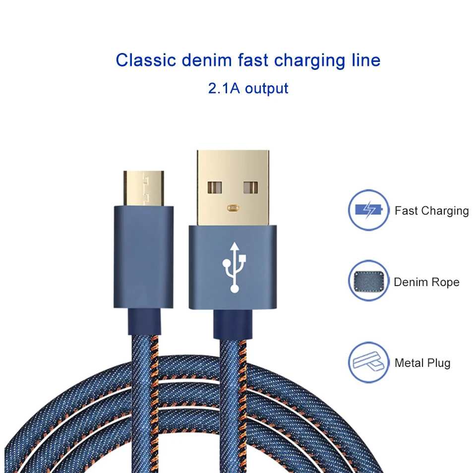 Ковбойский Плетеный позолоченный штекер кабель для быстрой зарядки Micro usb type C кабели для Samsung sony Xiaomi huawei usb зарядное устройство