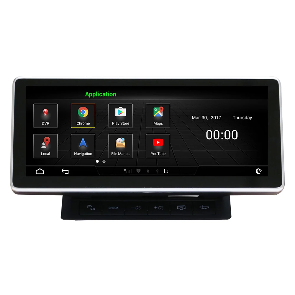 Android raido обновление для Audi A6 2005 до 2009 четырехъядерный 1G ram 16G rom сенсорный экран gps
