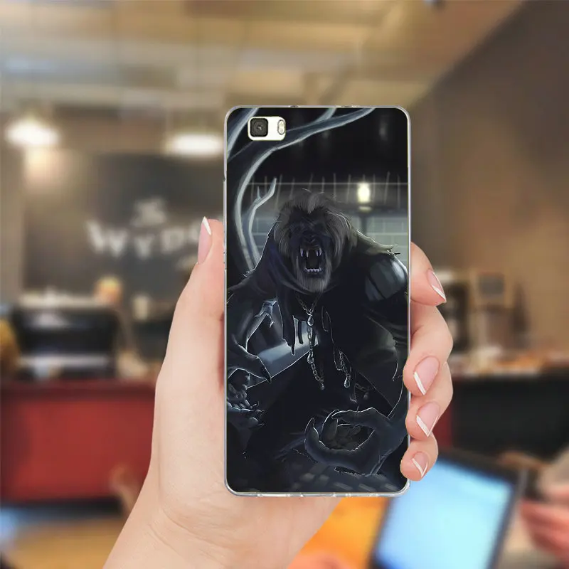 Кровь платины искусств Мягкий мобильный силиконовый чехол для телефона huawei P8 P9 P10