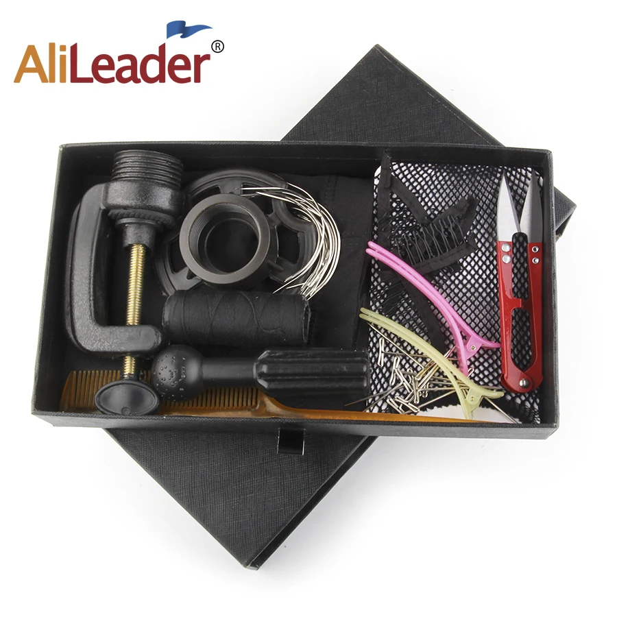 Alileader 10 шт./компл. DIY человеческие волосы парик аксессуары наборы для изготовления