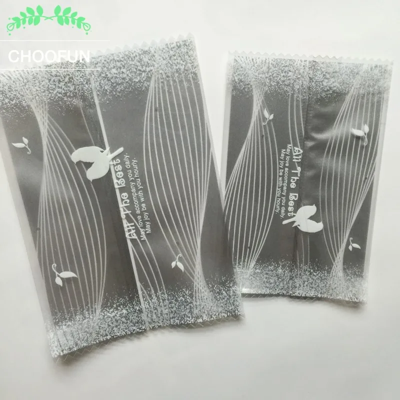 big Silver color 100 шт./лот пластиковые пакеты для выпечки печенья, печенья, подарков, конфет, пластиковые упаковочные пакеты BZ265 - Цвет: big Silver color
