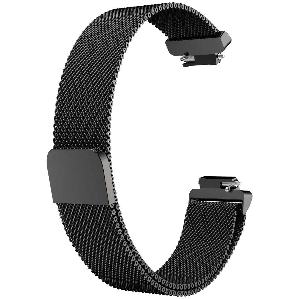 Ремешок для Fitbit Inspire HR трекер Миланского наручного ремешок с магнитной пряжкой сменсменный браслет из нержавеющей стали