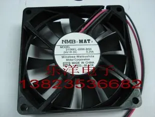 Охлаждающий вентилятор с шарикоподшипником для NMB America Praia 3106KL-09W-B50 8015 8 см 24 В |