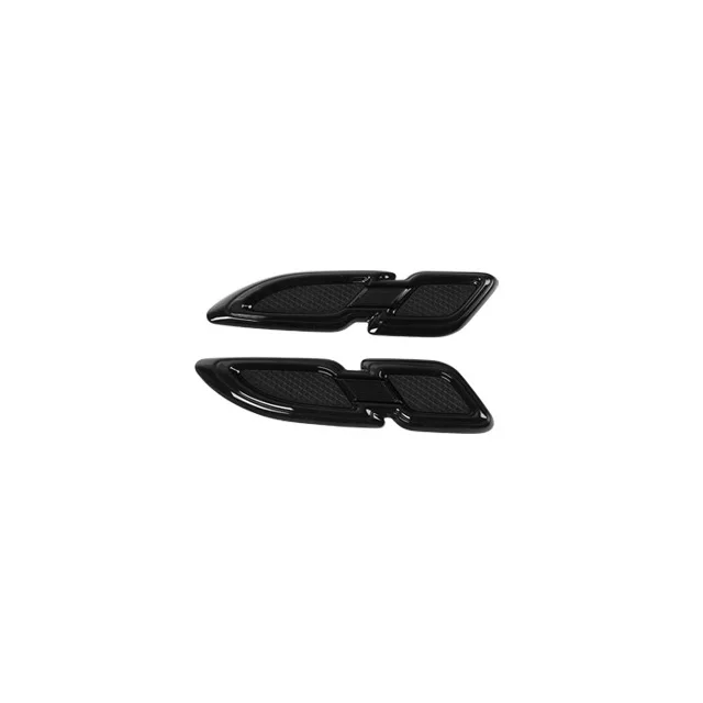 black MOPAI автомобильные наклейки для Jeep Grand Cherokee автомобильный корпус воздушный поток вентиляционная крышка крыло крышка двигателя для Jeep Grand Cherokee аксессуары - Название цвета: black