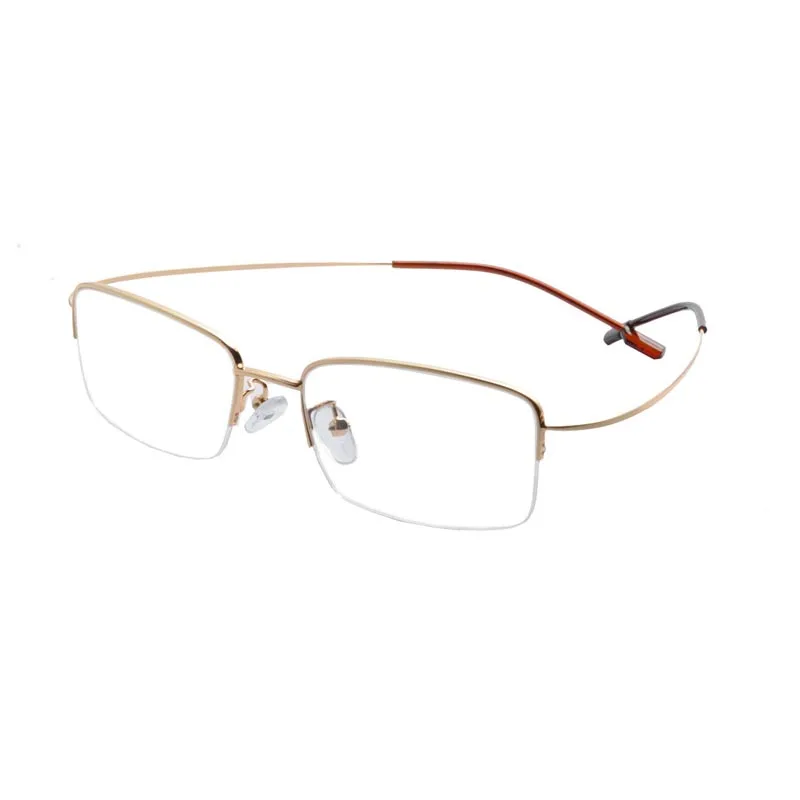 Брендовые дизайнерские очки TR90 полуоправы 2016 модные мужские металлические