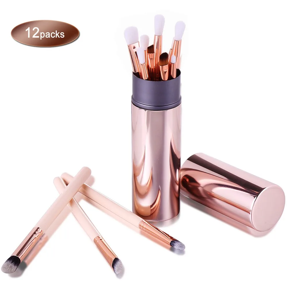 Профессиональная кисть для теней бровей 12 шт. набор кистей макияжа инструменты