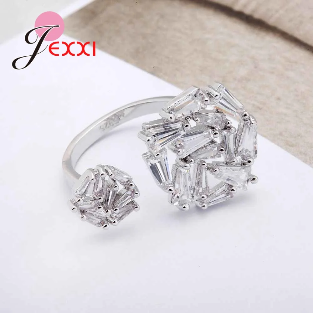Unisex Fashion Cool Men &amp Women Finger Jewelry 925 Sterling Silver Stamp Open Adjustable Size Rings Chic Birthday Gift | Украшения и